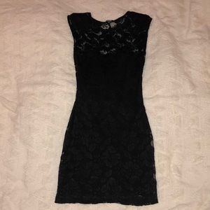 ASOS Black Lace Dress